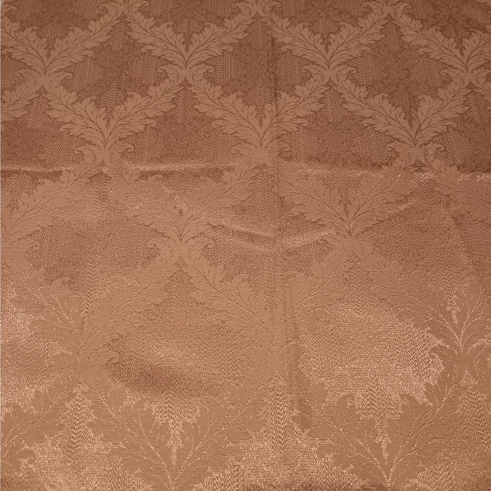 EUC JCPenney Home Collection 4 Gold Jacquard Print Square Cloth Napkins 20X20